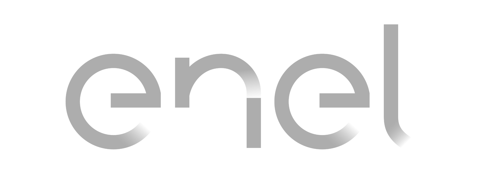 Logotipo gris Enel
